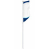 Drapeau verticale à personnaliser pour mât à potence
