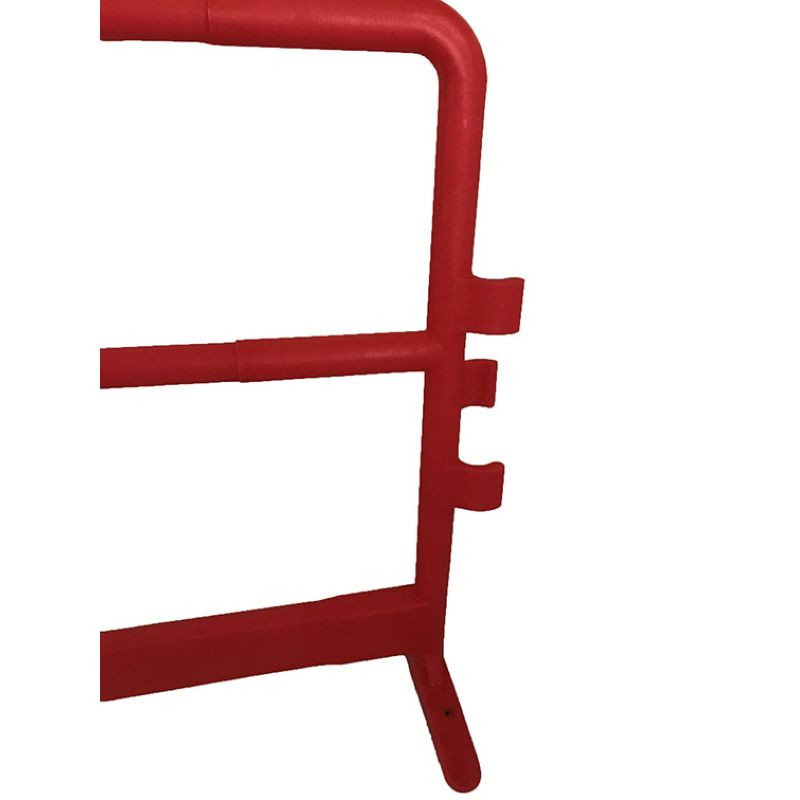 Lot de 10 barrières lestées de chantier