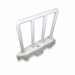 Lot de 15 barrières de protection lestées