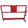 Lot de 10 barrières lestées de chantier