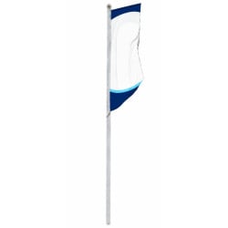 Drapeau verticale à personnaliser pour mât à potence