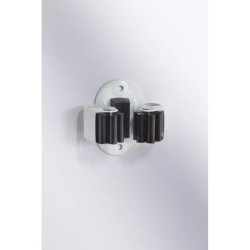 Lot de 10 supports muraux 1 manche D.16 à 32 mm