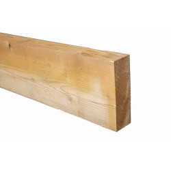 Bastaing en pin pour protection de rack