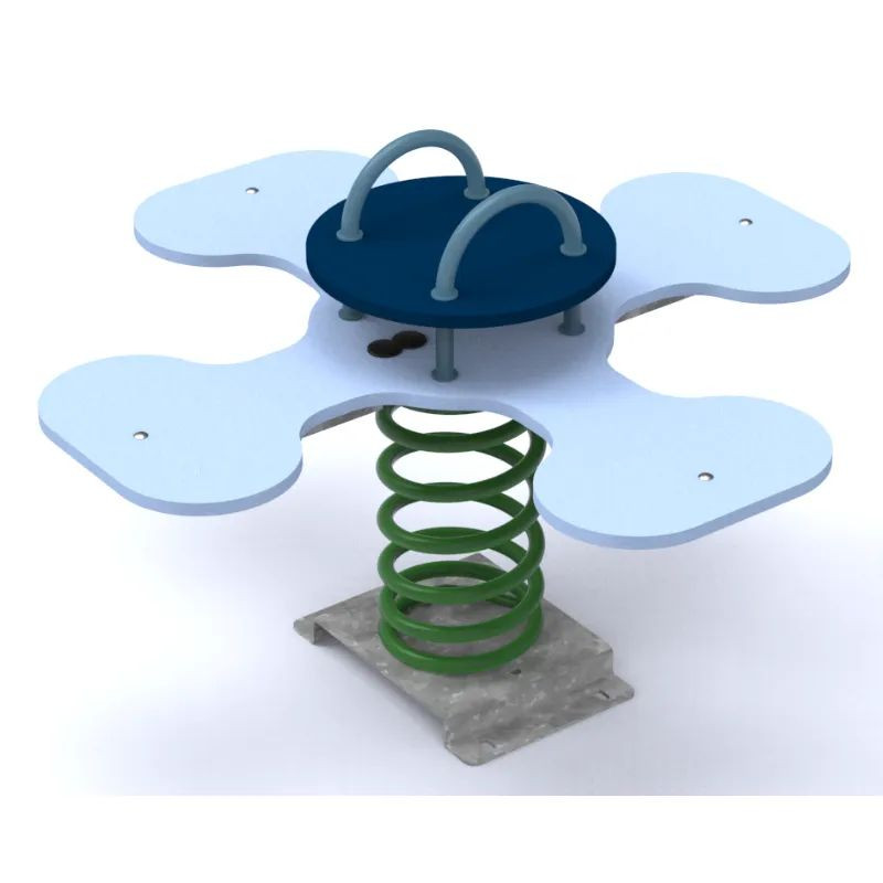 Jeu sur ressort Trefle - 4 enfants