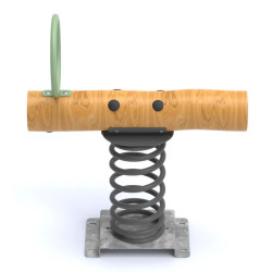 Jeu sur ressort en bois de Robinier - 1 enfant