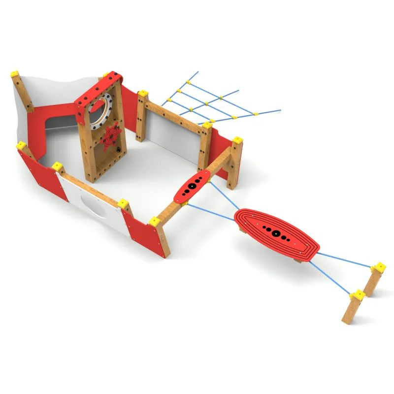 Structure de jeux Bateau Santona PM674 Manufacturas Deportivas