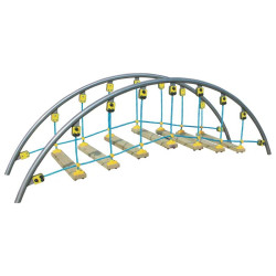 Passerelle de jeux oscillante Araignée