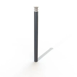 Poteau voirie PMR design pour passage piéton