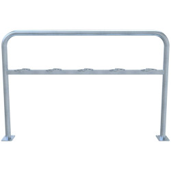 Arceau d'appui 5 trottinettes verrouillable par cadenas Schake
