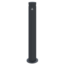 Borne aluminium Schake anti stationnement D.120 fixe ou amovible