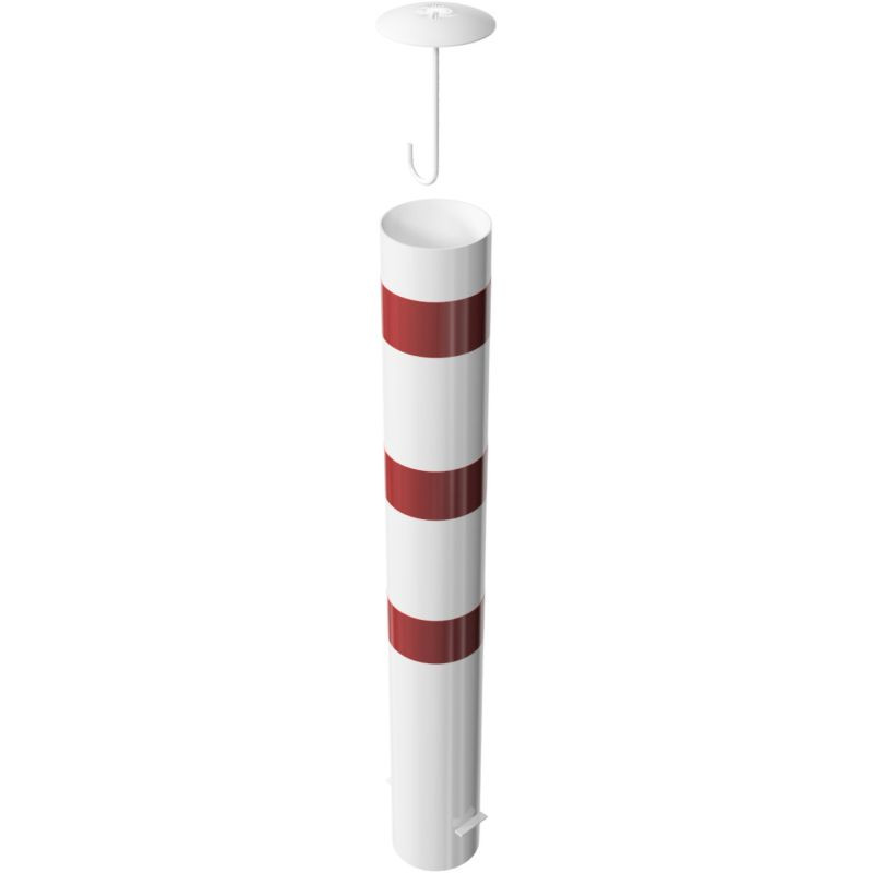 Borne de dissuasion Schake D.152mm, D.193 mm rouge et blanc