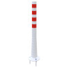 Poteau flexible Schake de délimitation D.80 mm rouge et blanc