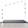 Portique parking fixe hauteur 2m