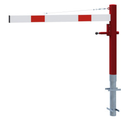 Barrière tournante aluminium
