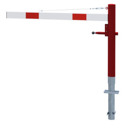 Barrière tournante aluminium