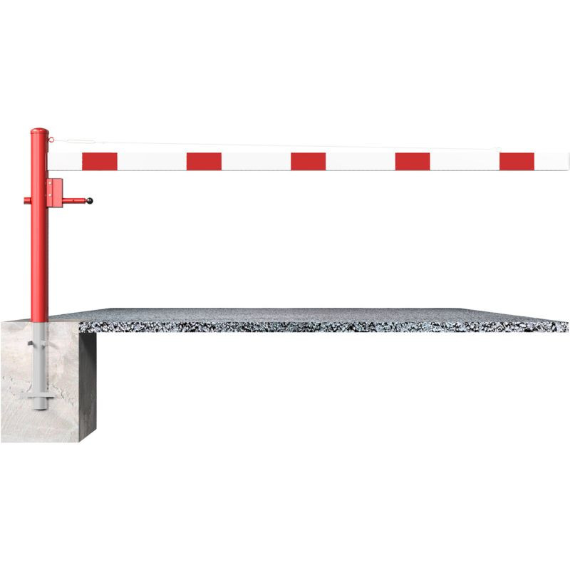Barrière tournante aluminium