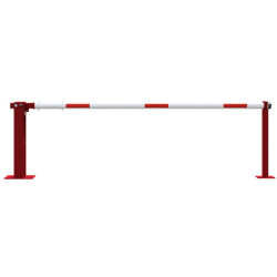 Barrière levante à vérin pneumatique