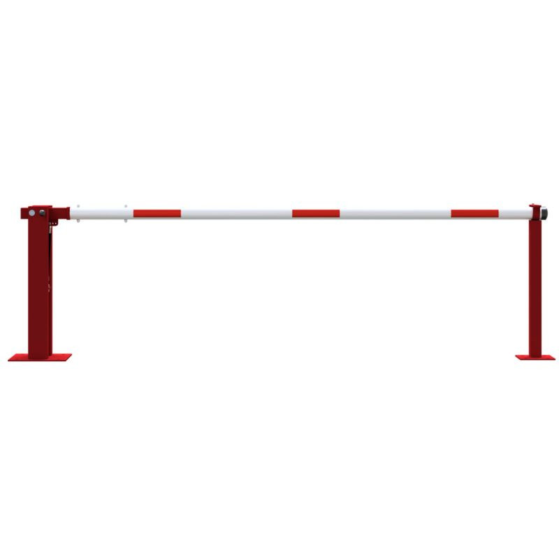 Barrière levante à vérin pneumatique