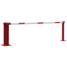 Barrière levante à vérin pneumatique