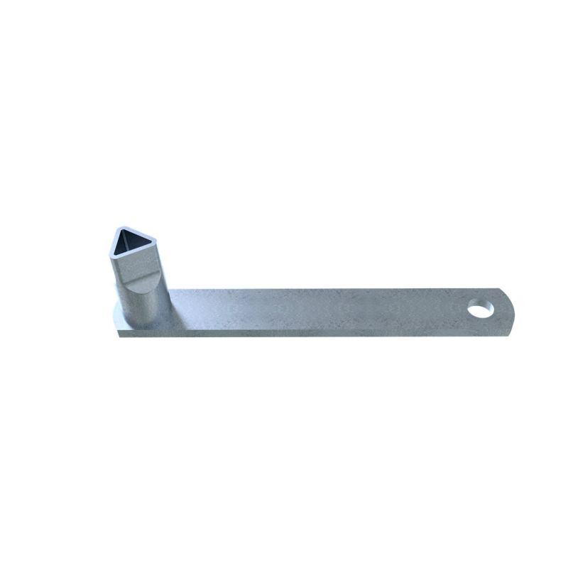 Clé triangle pour cadenas pompier
