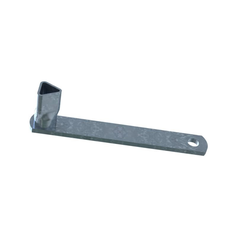 Clé triangle pour cadenas pompier