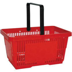 Panier libre service 22 L avec 1 ou 2 anses