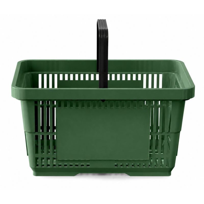 Panier magasin 22 L avec une ou deux anses