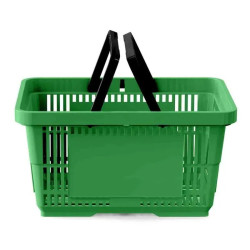 Panier libre service 22 L avec 1 ou 2 anses