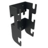 Sabot métal pour barre de charge 50x25mm - Distributeur à molette