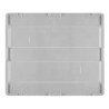 Couvercle pour caisse palette 610L PEHD