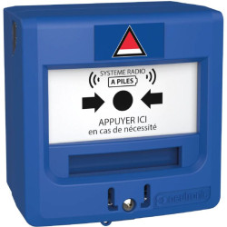 Neutronic TZ5DM-B - Boîtier menace radio bleu connecté
