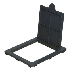 Insert ouverture modulable pour cadre de couvercle de poubelle de tri