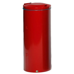 Poubelle compacte double battant - 150 L
