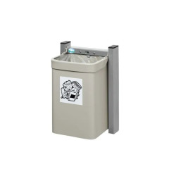 Poubelle de tri sélectif murale 15L - City G3