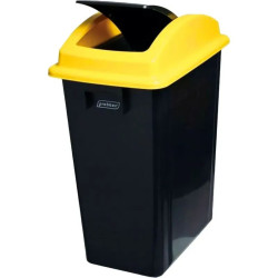 Poubelle de tri à couvercle basculant 40 litres