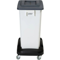 Chariot pour conteneur de tri sélectif 60l ou 80l en plastique