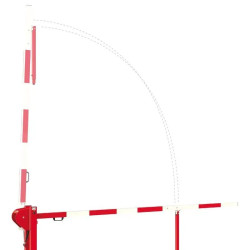 Barrière levante à vérin réglable en longueur de 300 à 400 cm