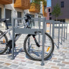 Appui vélos Procity Milan + pictogramme cycle