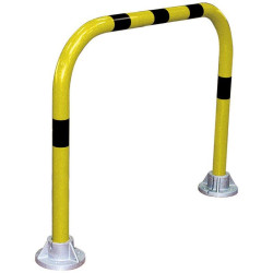 Arceau de protection renforcé Procity avec bandes noires D.5 cm