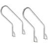 Lot de 2 arceaux antivol galva pour box à vélos Procity Berlin