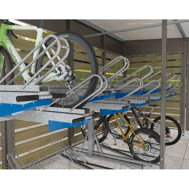 Support 12 vélos à double étage Procity Horizon