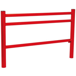 Barrière de ville Trio Inox brossé