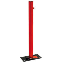 Potelet rabattable Solibloc Inox brossé