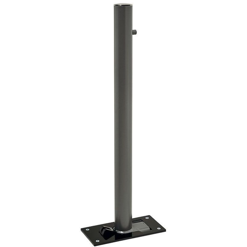 Potelet de rue rabattable Solibloc Inox brossé - Procity