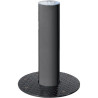Borne de ville rétractable en inox brossé - Procity