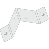 Platines Procity sur poteau ou murales pour cendrier- lot de 2