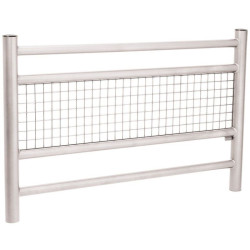 Barrière Linea Inox brossé