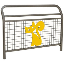 Barrière bord de route pour école avec plusieurs motifs et coloris