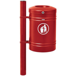Corbeille Guyenne Inox brossé 40 litres