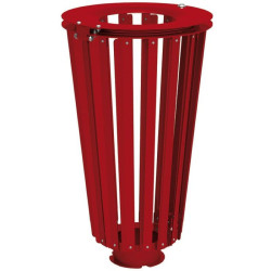 Corbeille Lofoten acier 80 litres